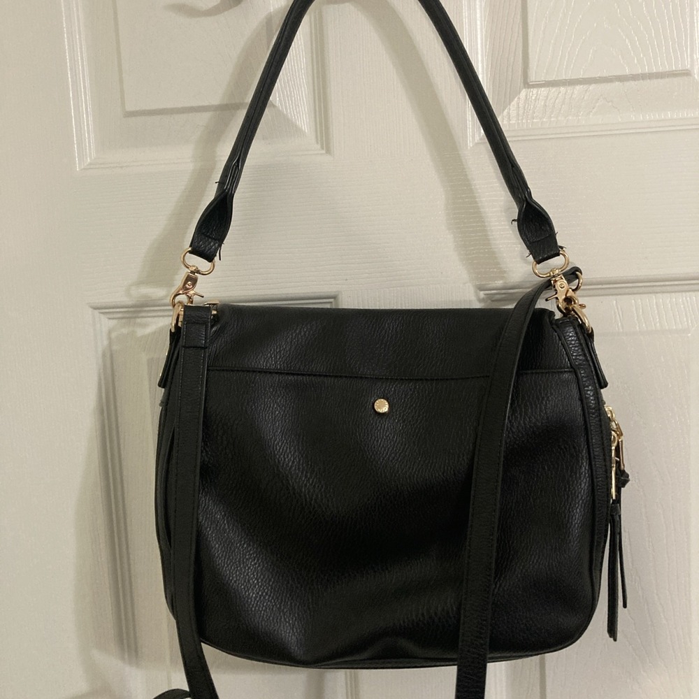 Poppy & Peonies Downtown Crossbody in black - Picture 5 of 12